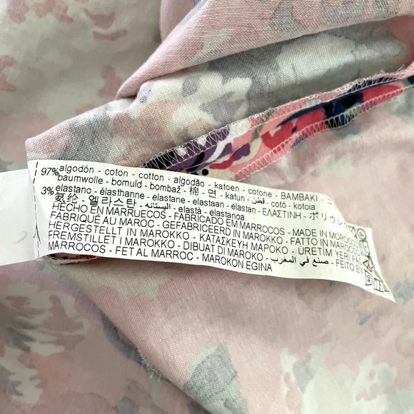 Zara Floral Print Shirt Dress - Picture 11 of 11
